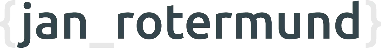 Logo der Website von Jan Rotermund