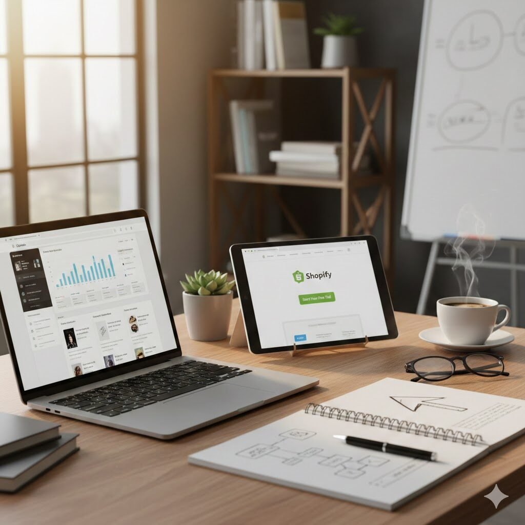 Dein Weg zum eigenen Shopify-Shop: Ein umfassender Leitfaden f&uuml;r Einsteiger